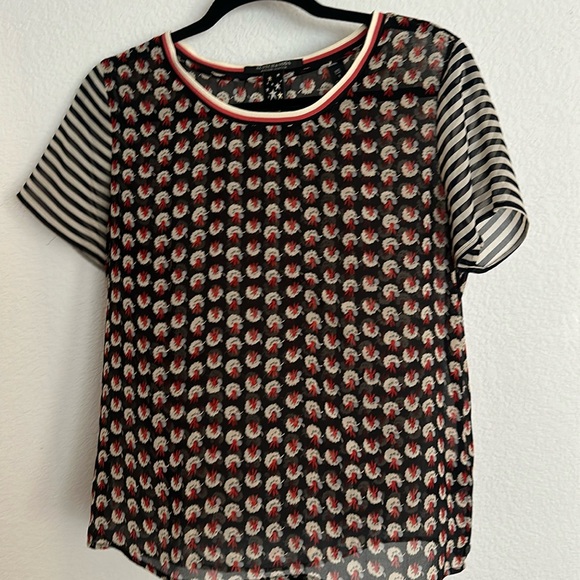 Scotch & Soda Tops - Scotch & Soda Madison Scotch gorgeous, semi sheer blouse S